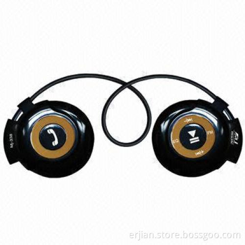 Sports Headphones Manufacturer, Colorful MP3 Headset with FM Radio and Micro SD Card Reader